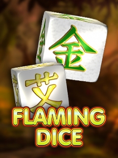 flaming dice